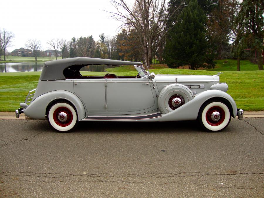  Packard Twelve 5-Passenger Phaeton 1935 года  (фото 3 из 11)